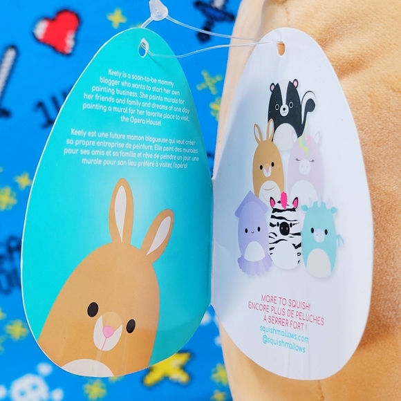 Squishmallow Keely the Kangaroo 8" Ultrasoft Stuffed Animal Plush Toy NWT - Picture 11 of 12